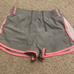 Girls Champion Athletic Shorts with Built-in Underwear